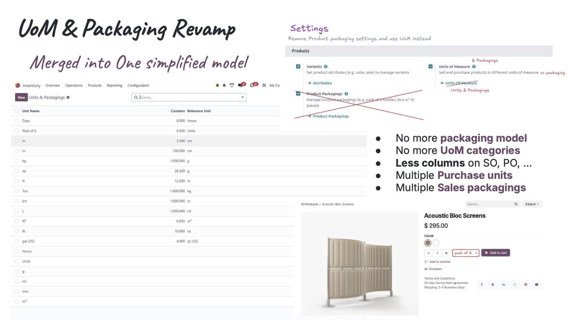 odoo19 ​Inventory & Purchase