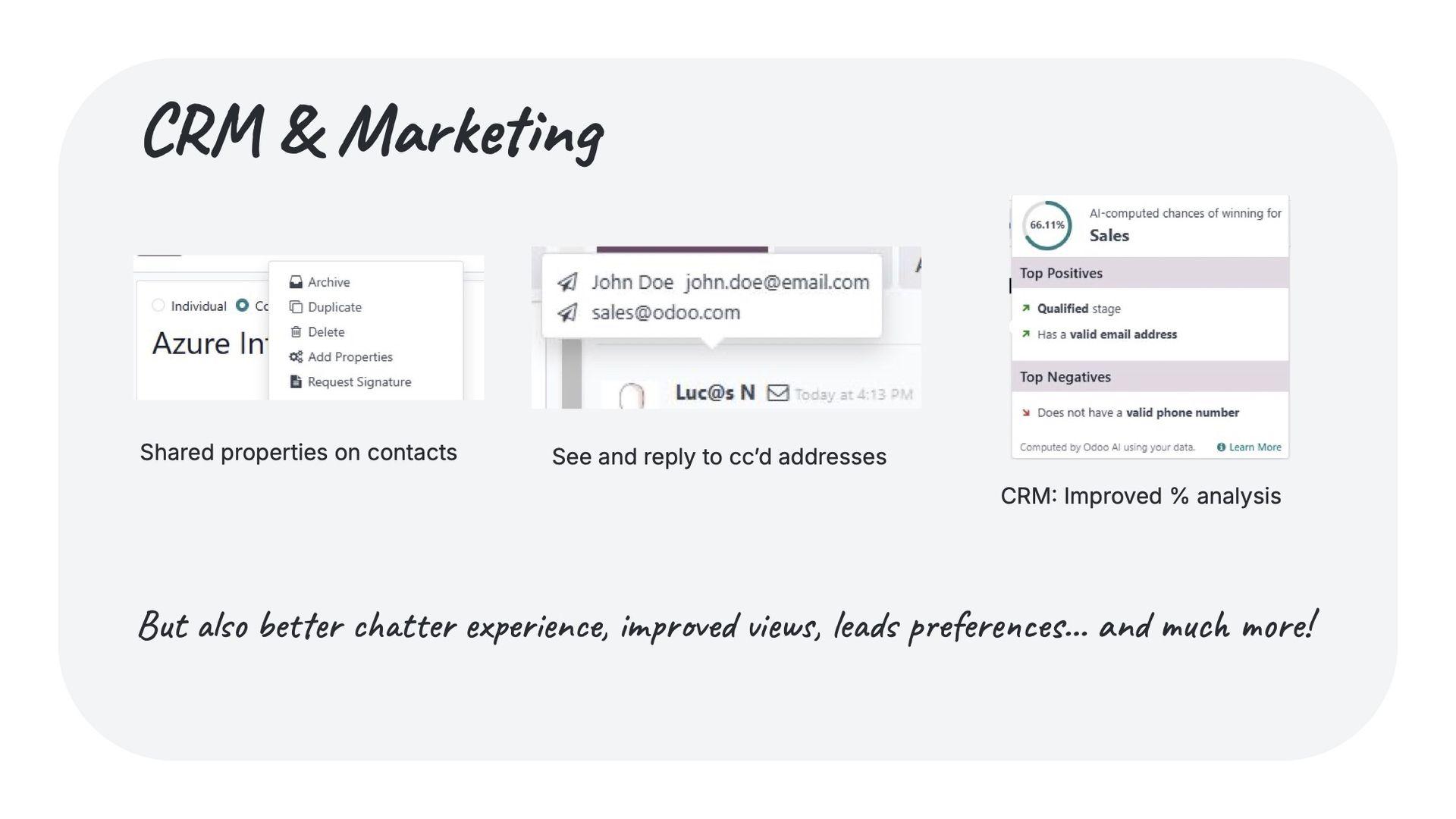 Odoo19 CRM