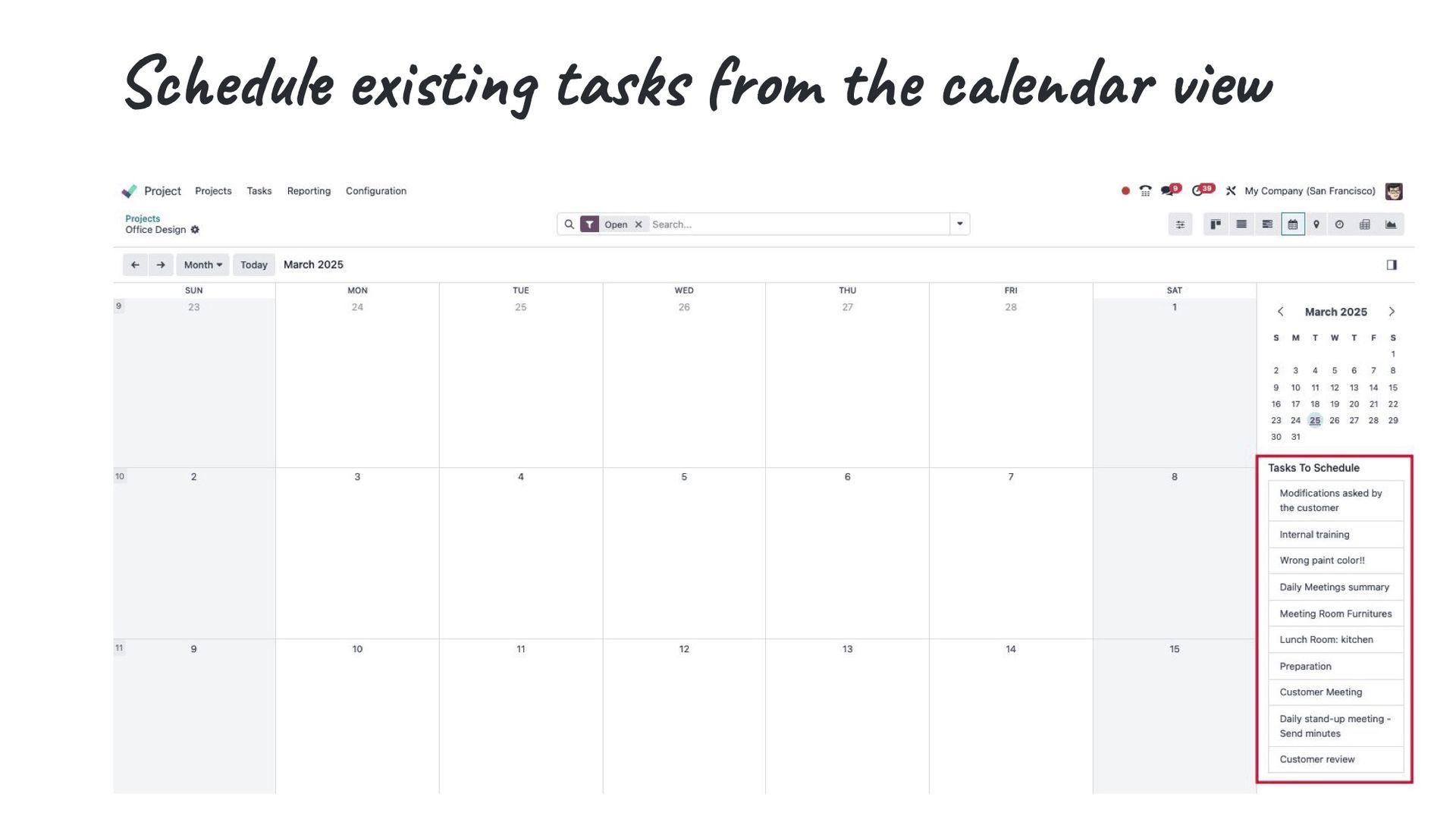 odoo19 ​Services